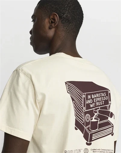 Revolution - Printed T-Shirt - Offwhite